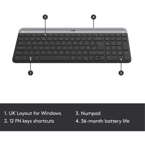 کیبورد و ماوس بی سیم لاجیتک مدل MK470